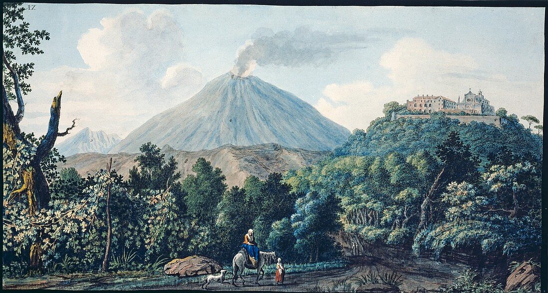 Mount Vesuvius,artwork