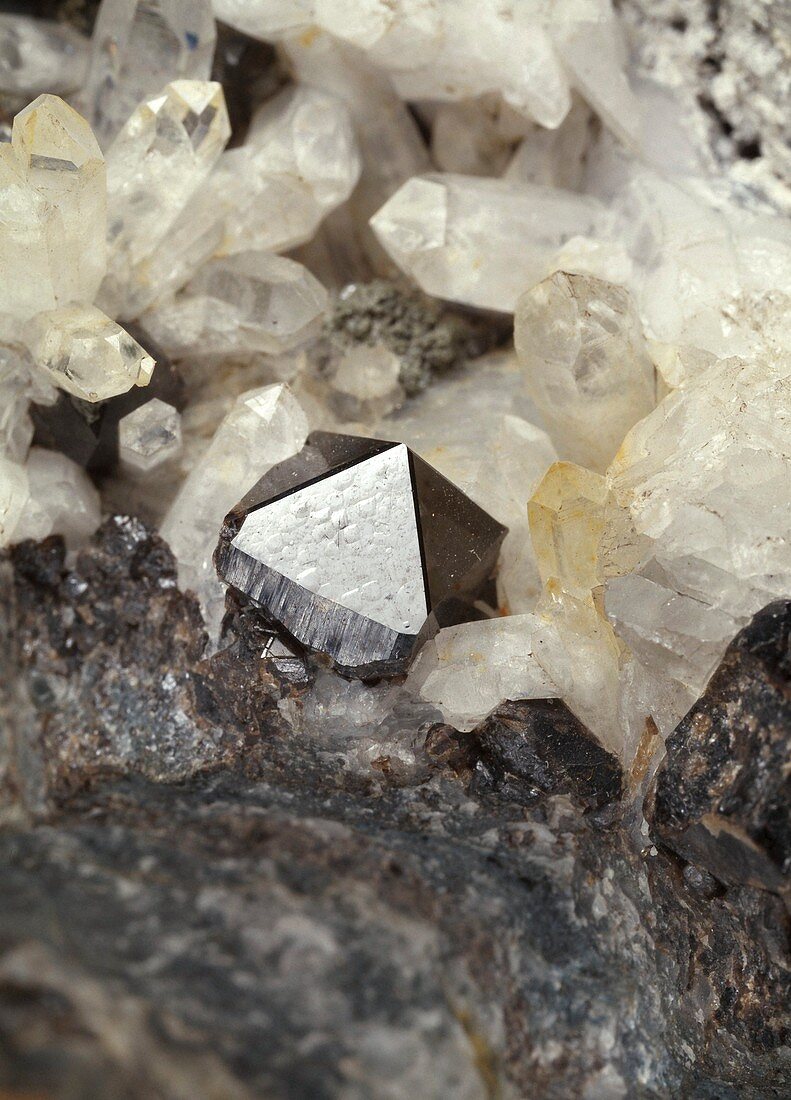 Cassiterite crystal