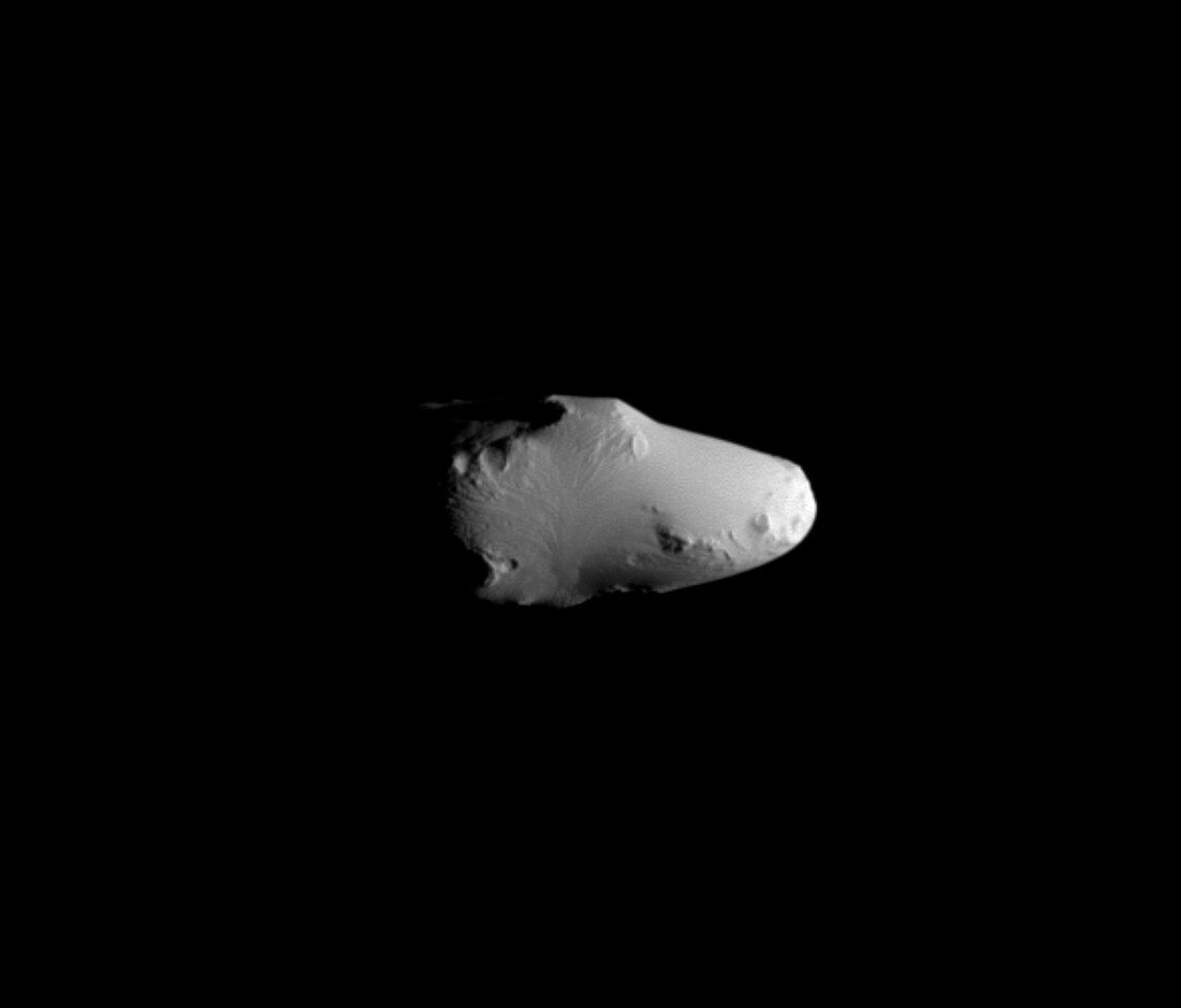 Saturnian moon Calypso,Cassini image