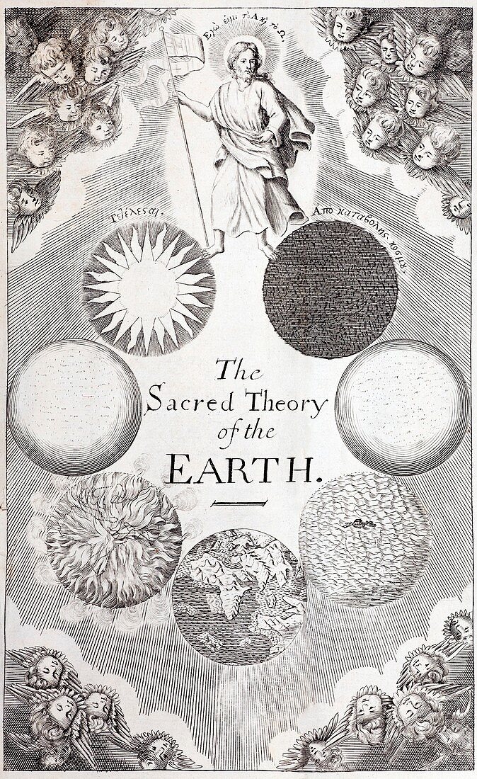 1684 Thomas Burnet Sacred Theory geology