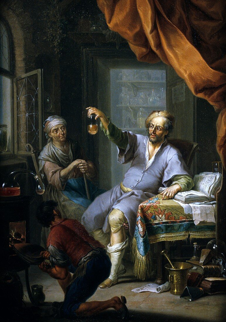 Medical alchemist,18th century
