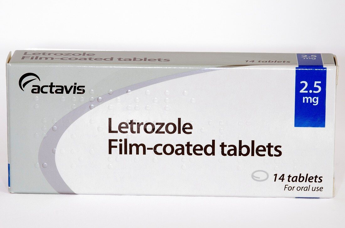 Pack of letrozole tablets