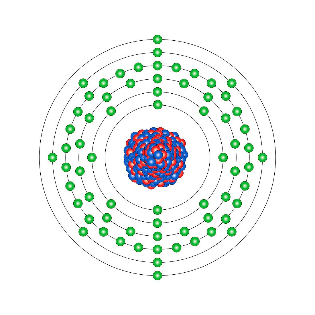 Erbium,atomic structure