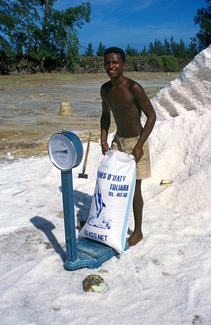 Packing salt