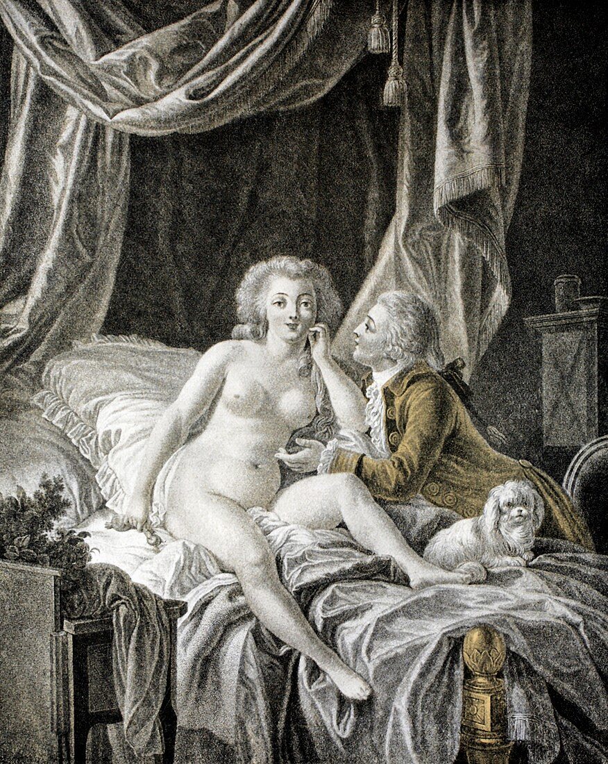 French lovers,18th century
