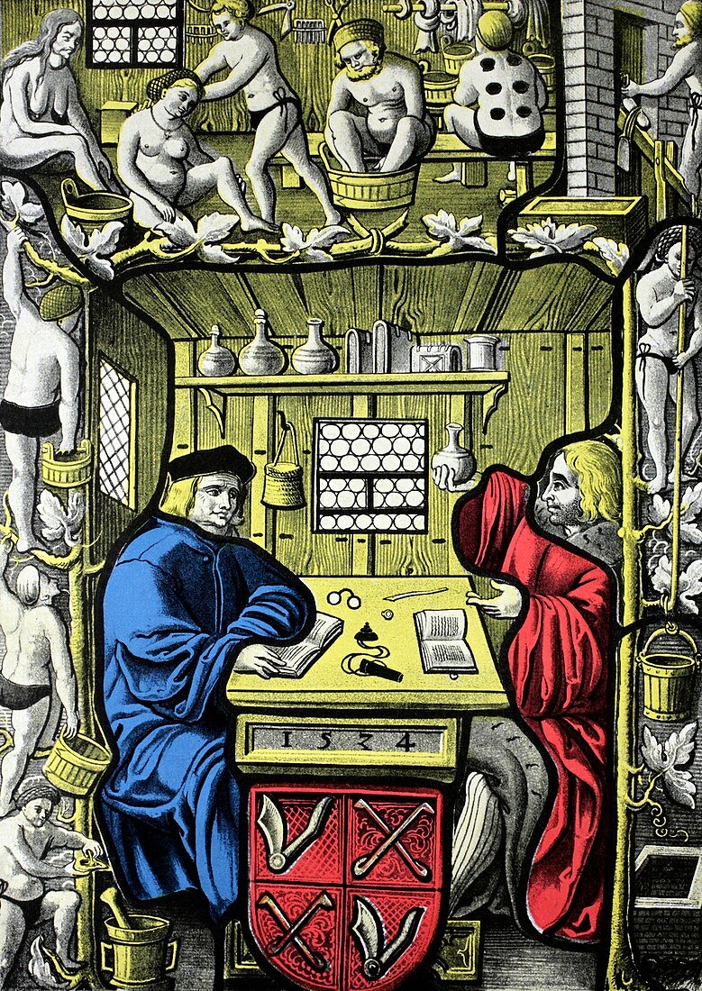 Bathhouse owners,16th century