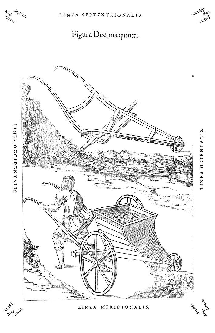 Handcart,16th century