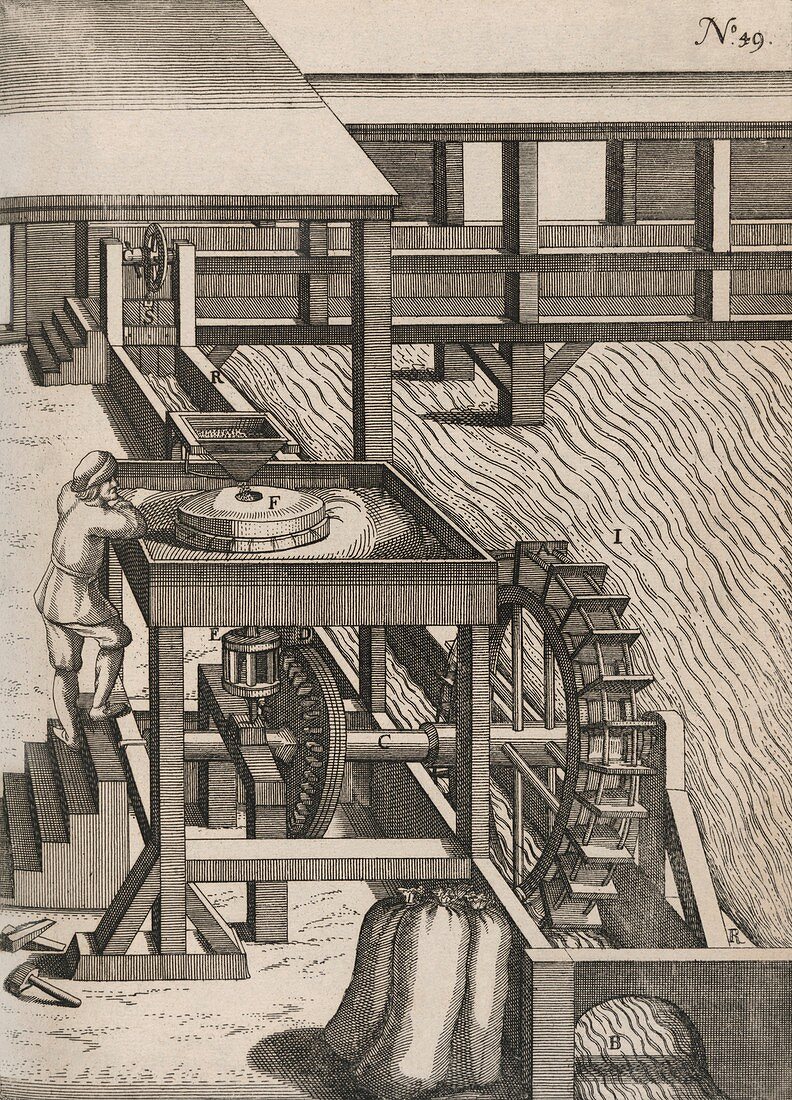 Watermill,17th century