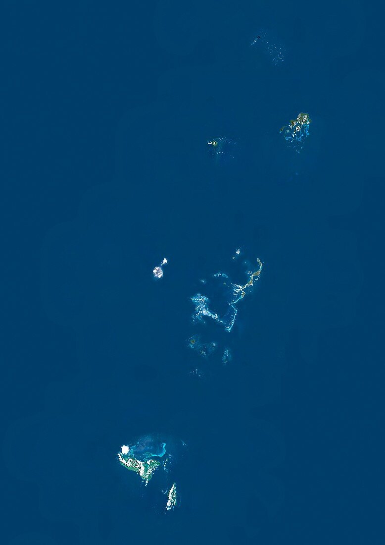 Tonga,satellite image