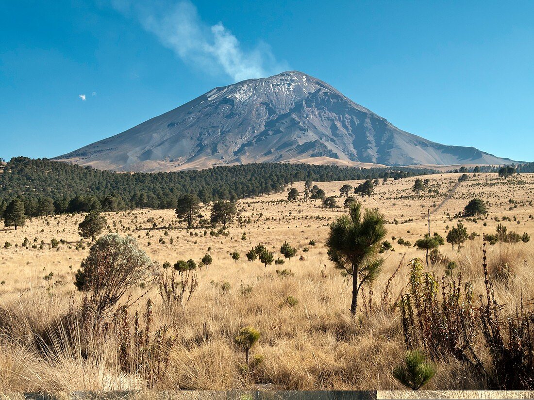 Popocatepetl volcano,Mexico