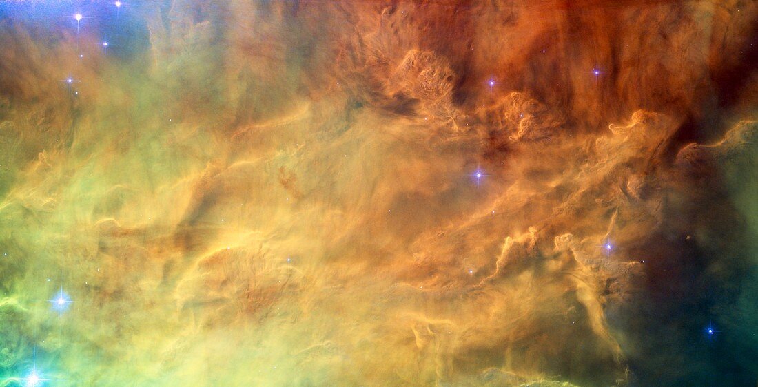 Lagoon Nebula,HST image