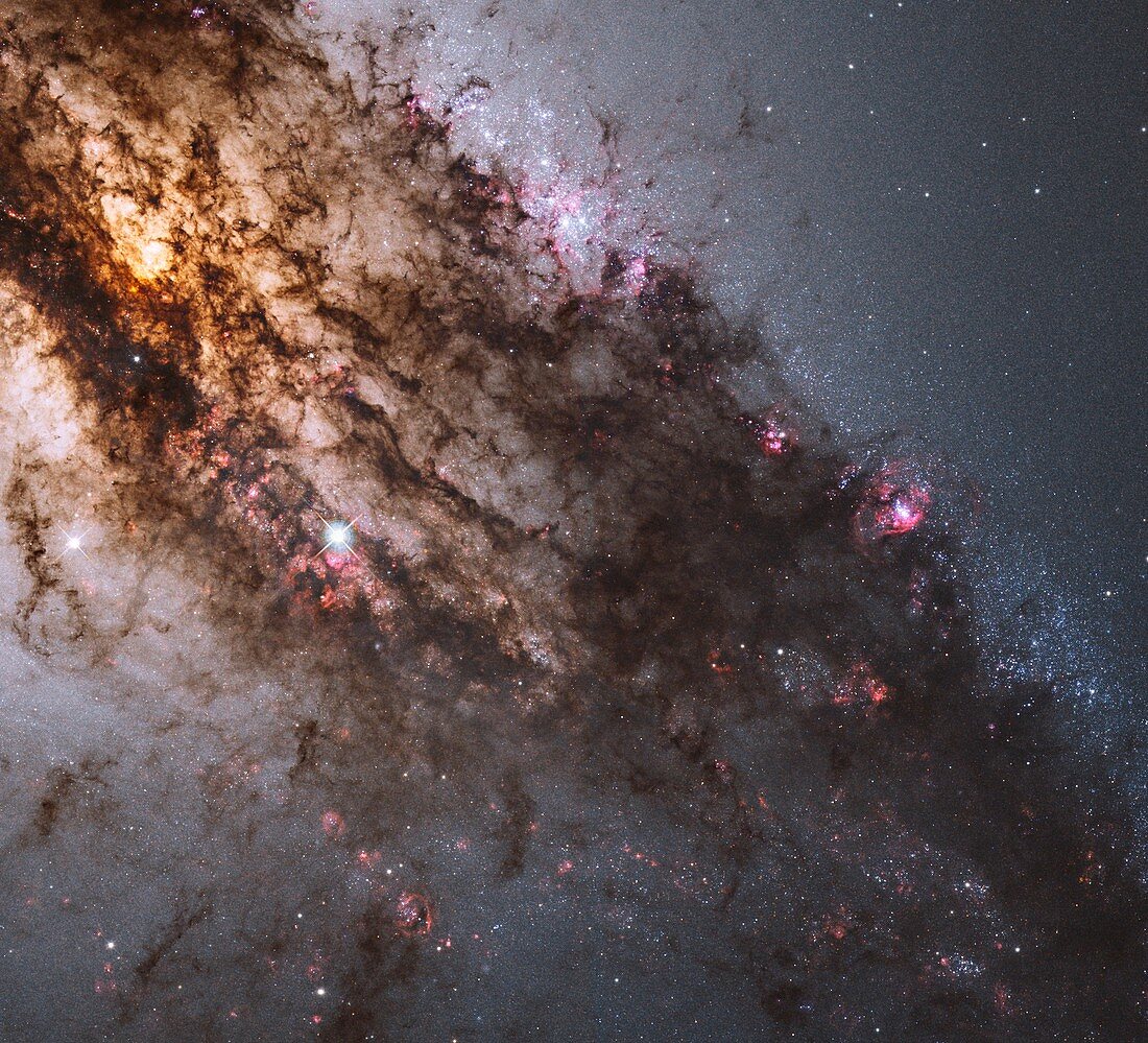 Centaurus A galaxy,HST image