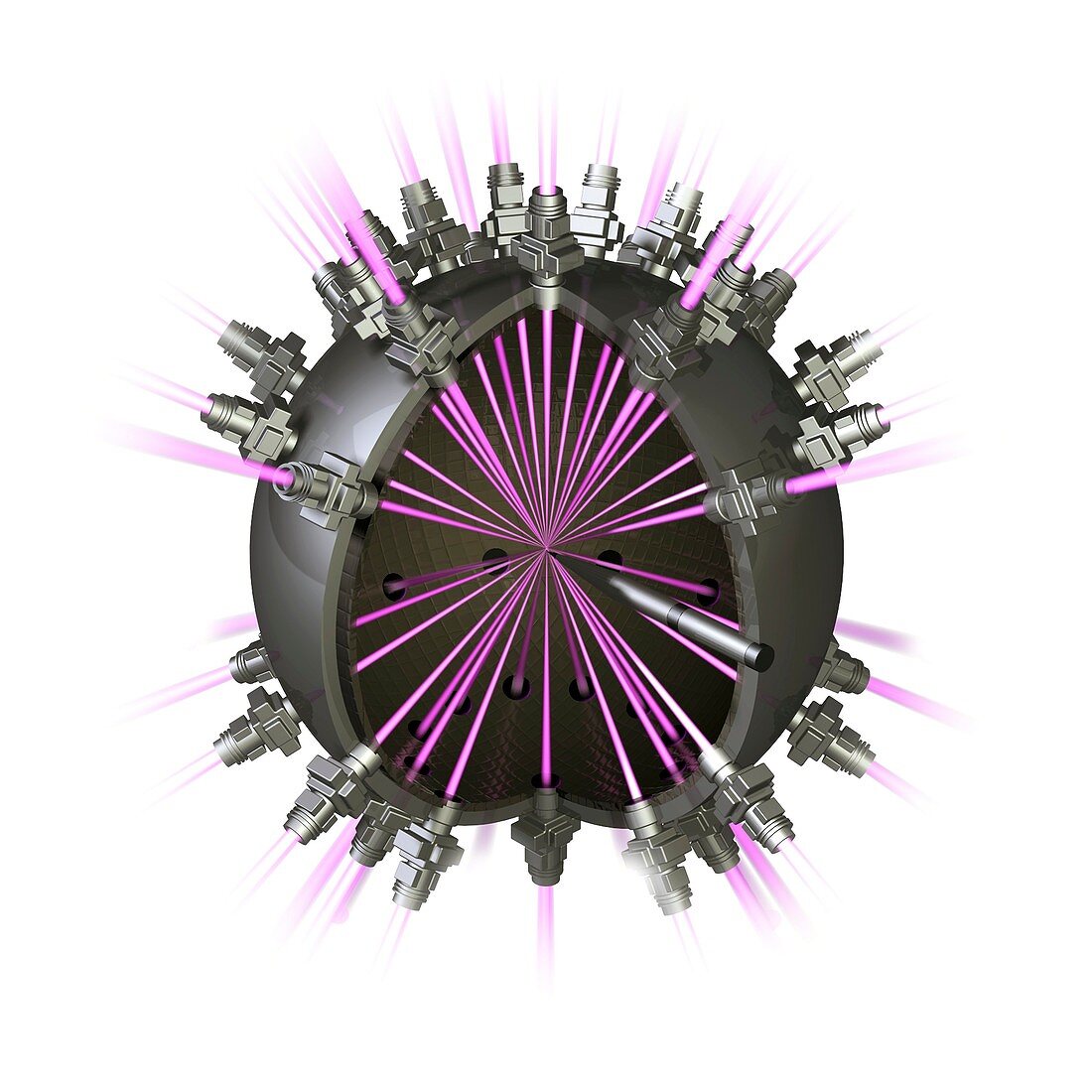Fusion reactor,conceptual image