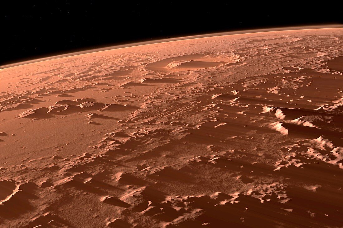 Gale Crater,Mars