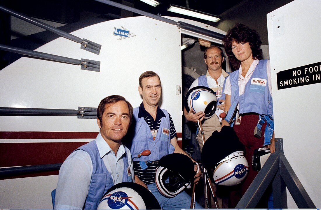 Crew of space shuttle mission STS-7