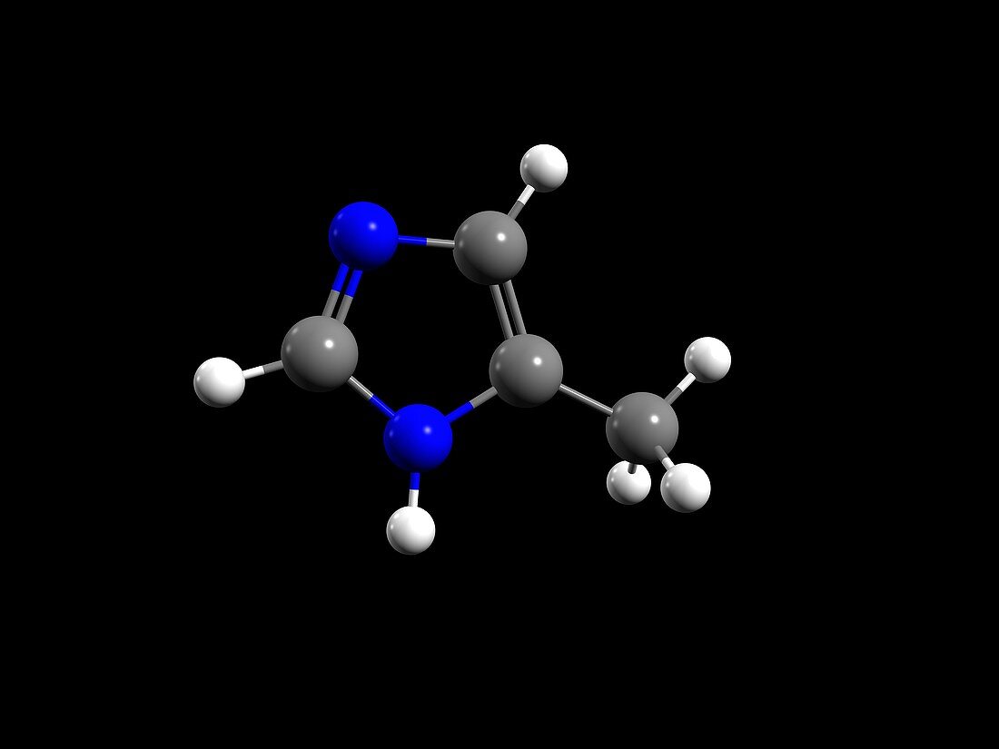 4-Methylimidazole molecule