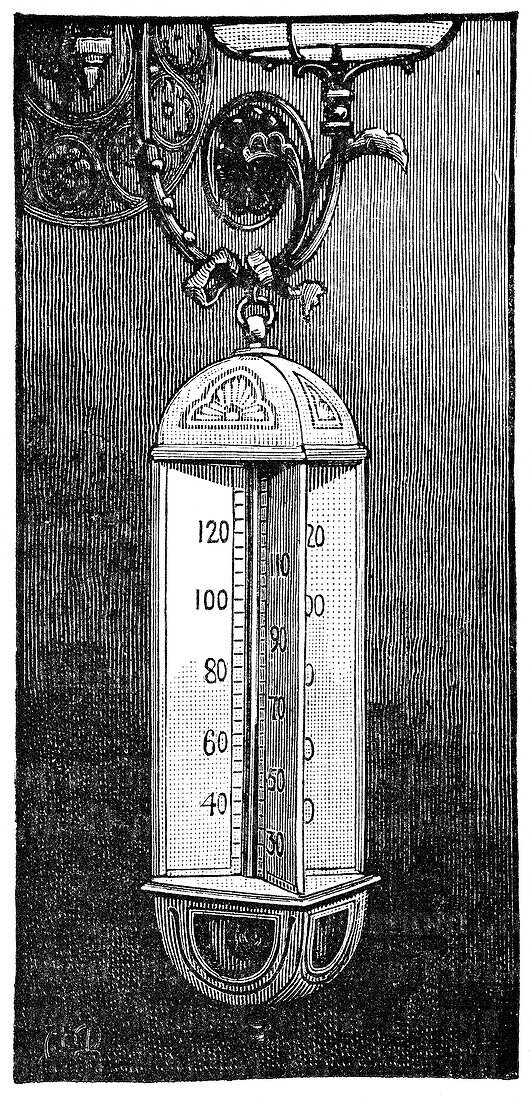 Thermometer design,1890