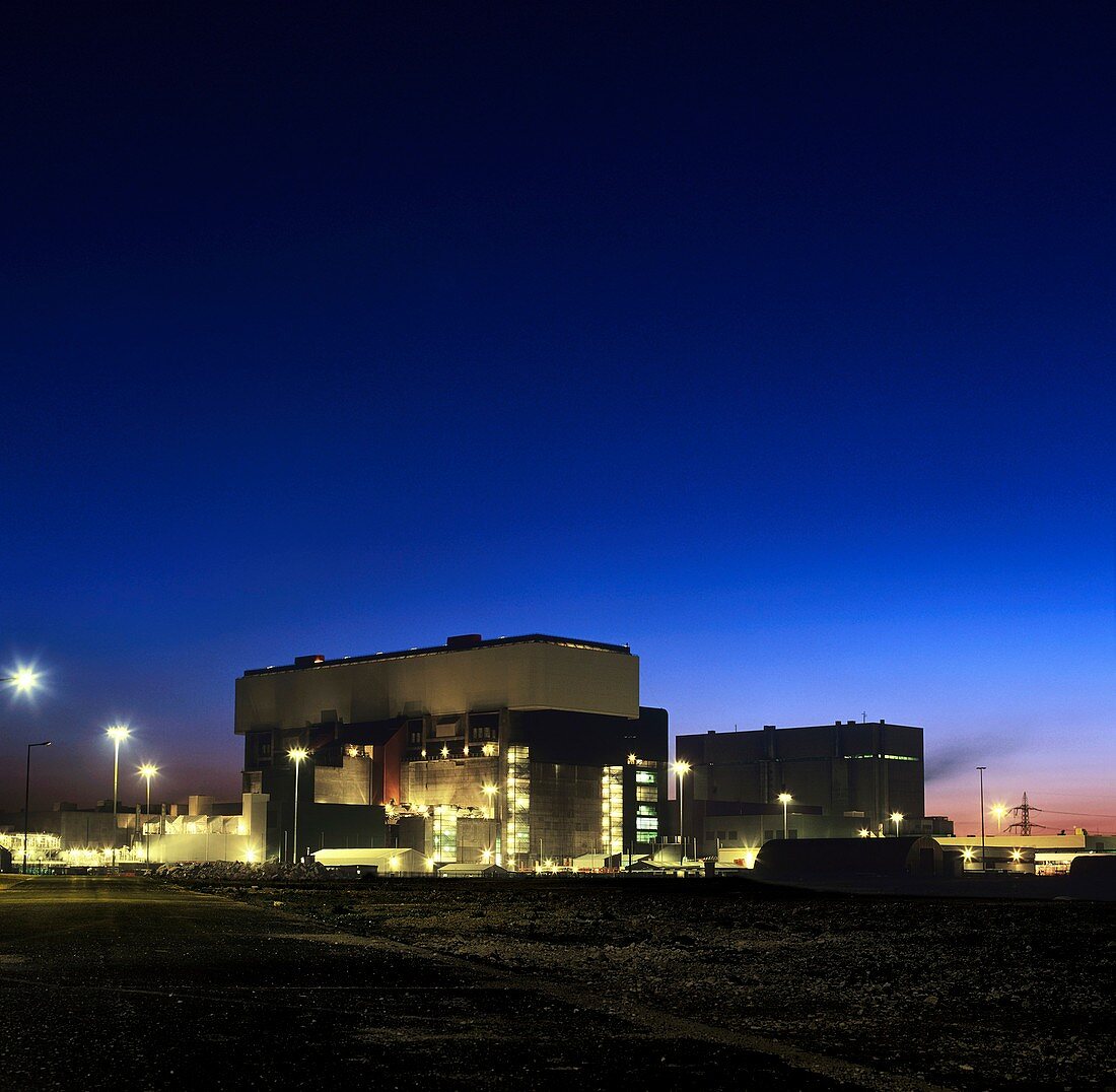 Heysham nuclear power stations