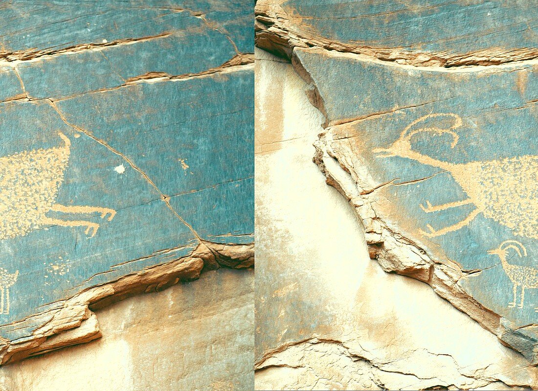 Petroglyphs,Monument Valley,USA