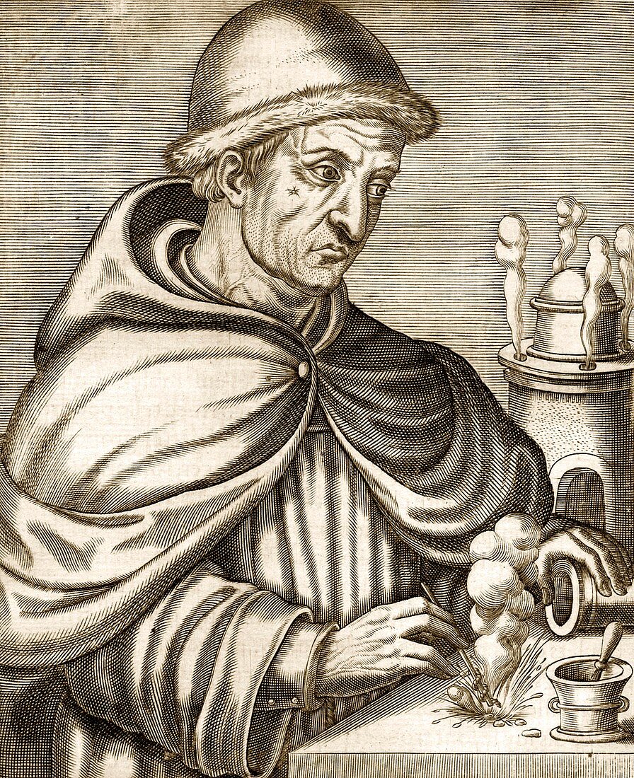 Berthold Schwarz,German alchemist
