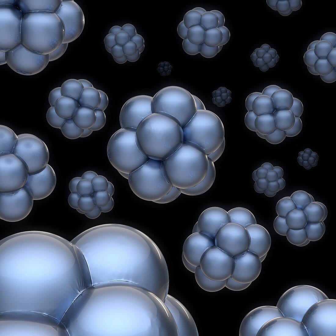 Nanospheres,conceptual artwork