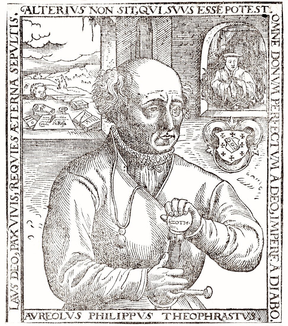 Paracelsus,Swiss alchemist
