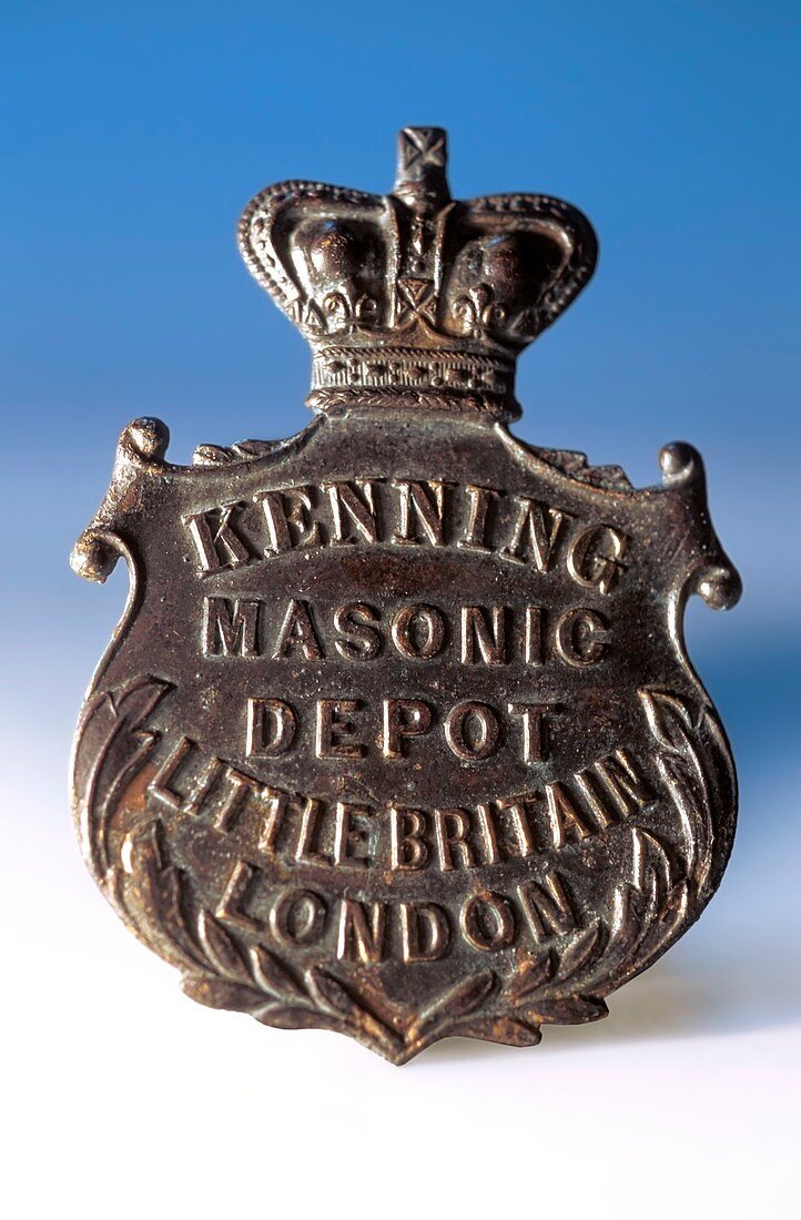 Masonic pendant from the Titanic