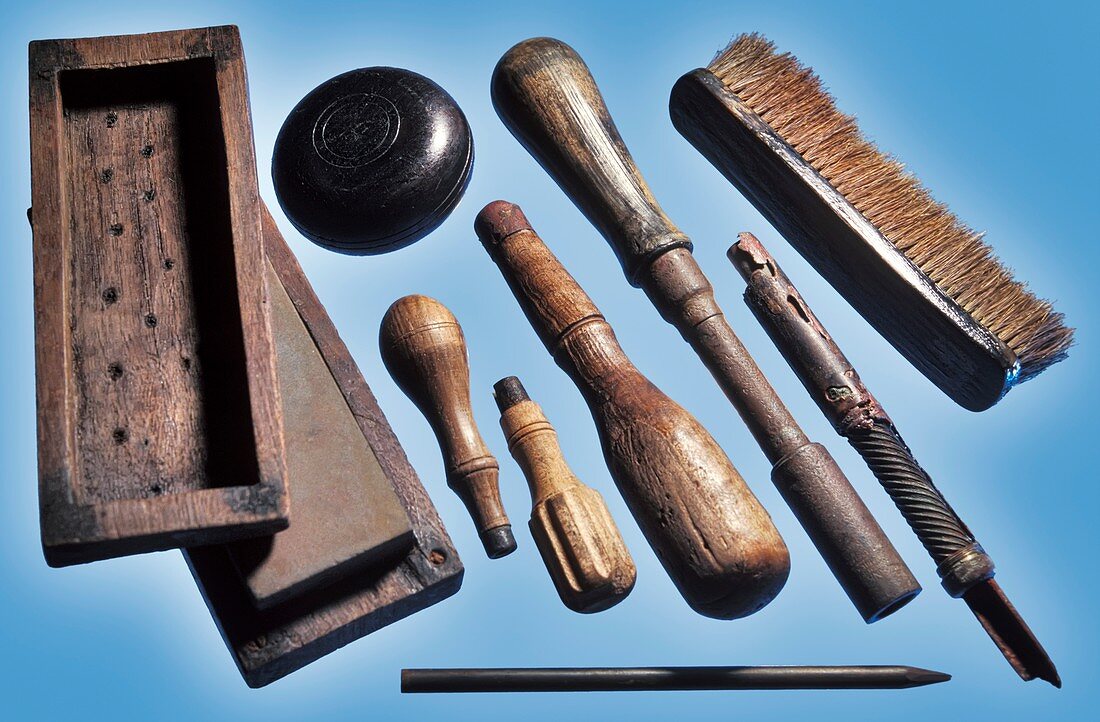 Tool set from the Titanic
