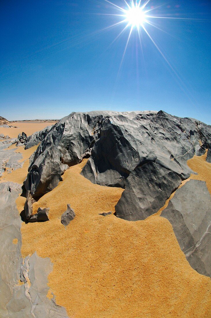 Rock formations,Egypt's White Desert