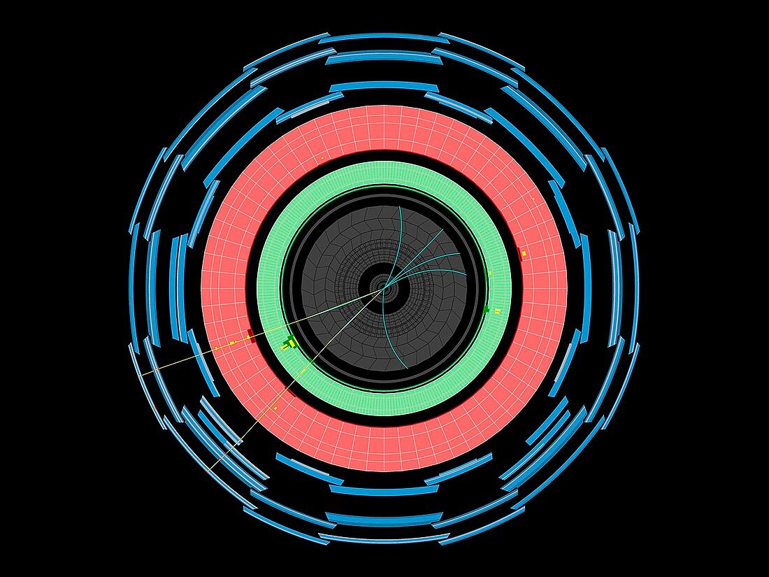 Proton collision