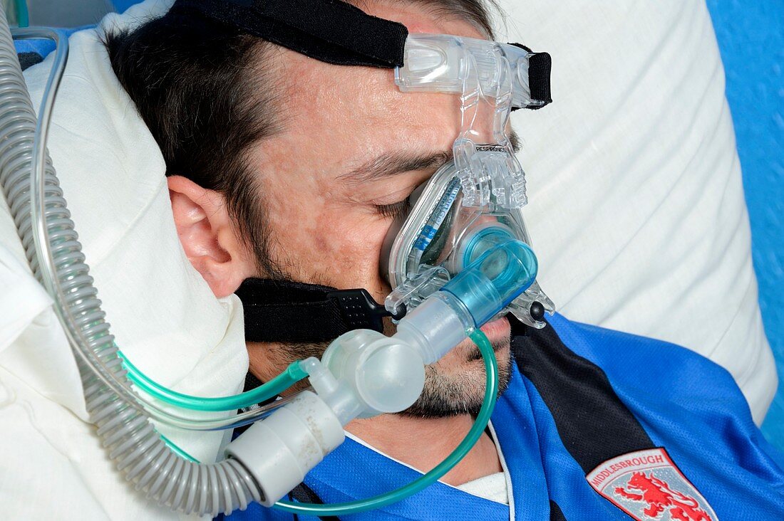CPAP ventilator use
