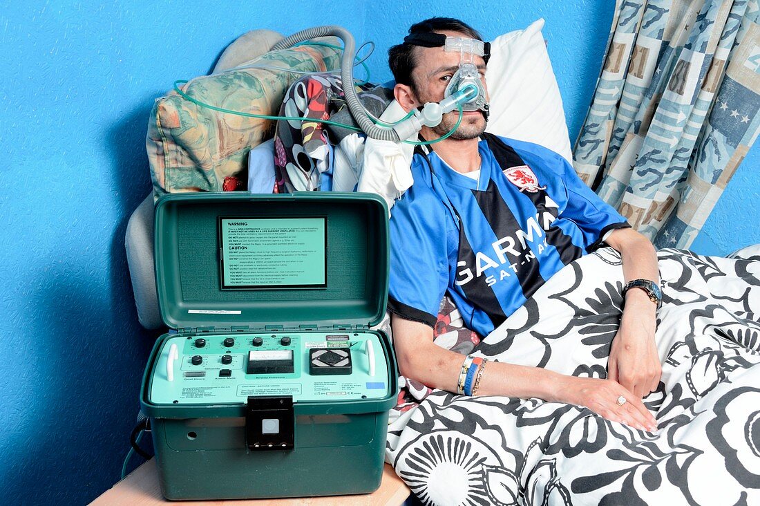CPAP ventilator use