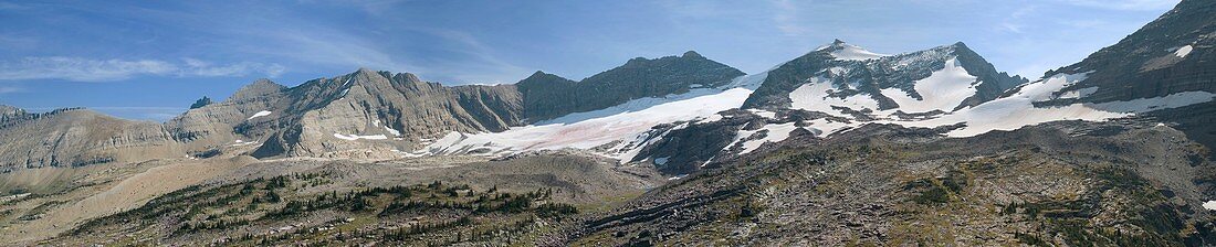 Sperry Glacier,Montana,USA,in 2008