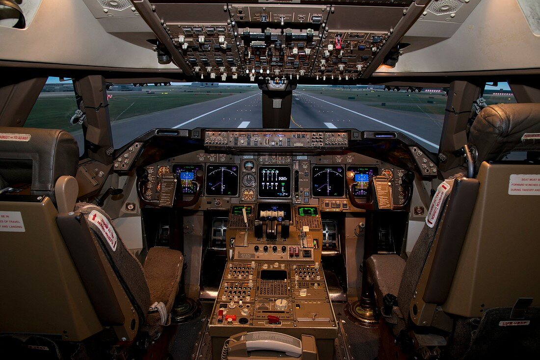 Simulator of a Boeing 747 Jumbo Jet
