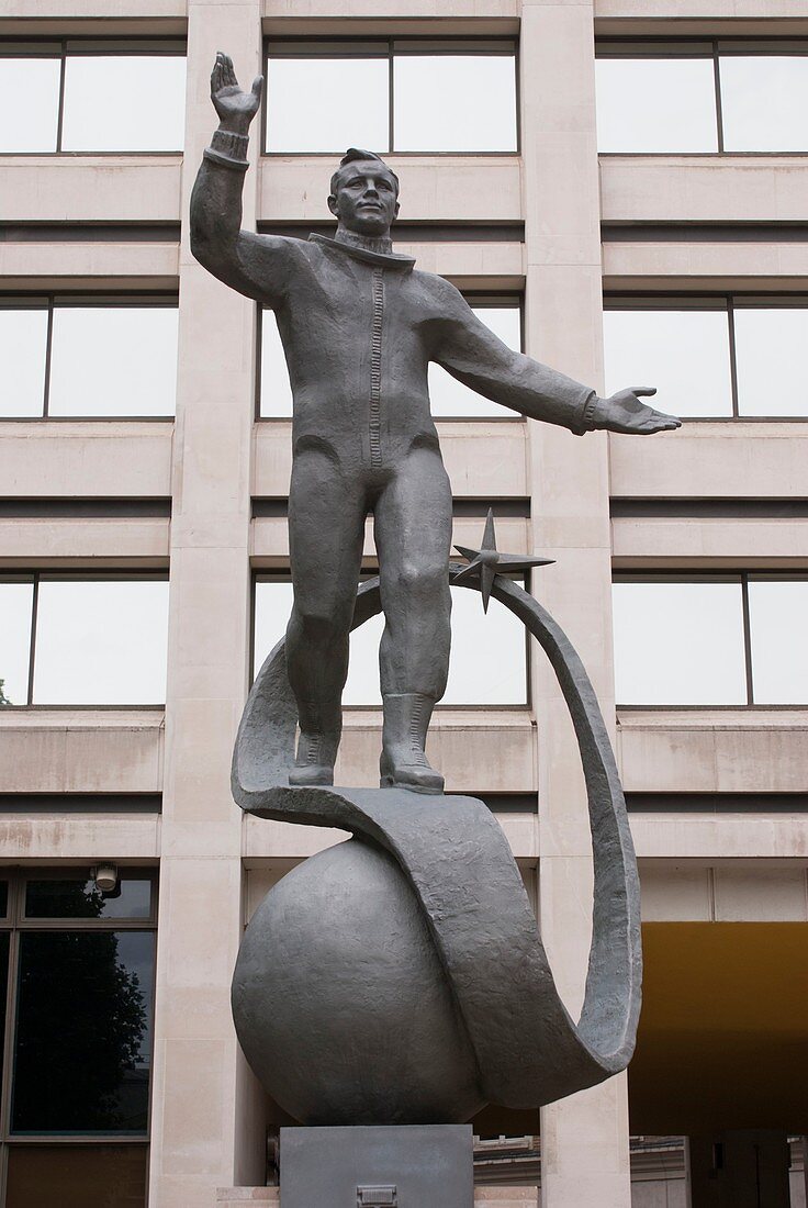 Yuri Gagarin statue in London