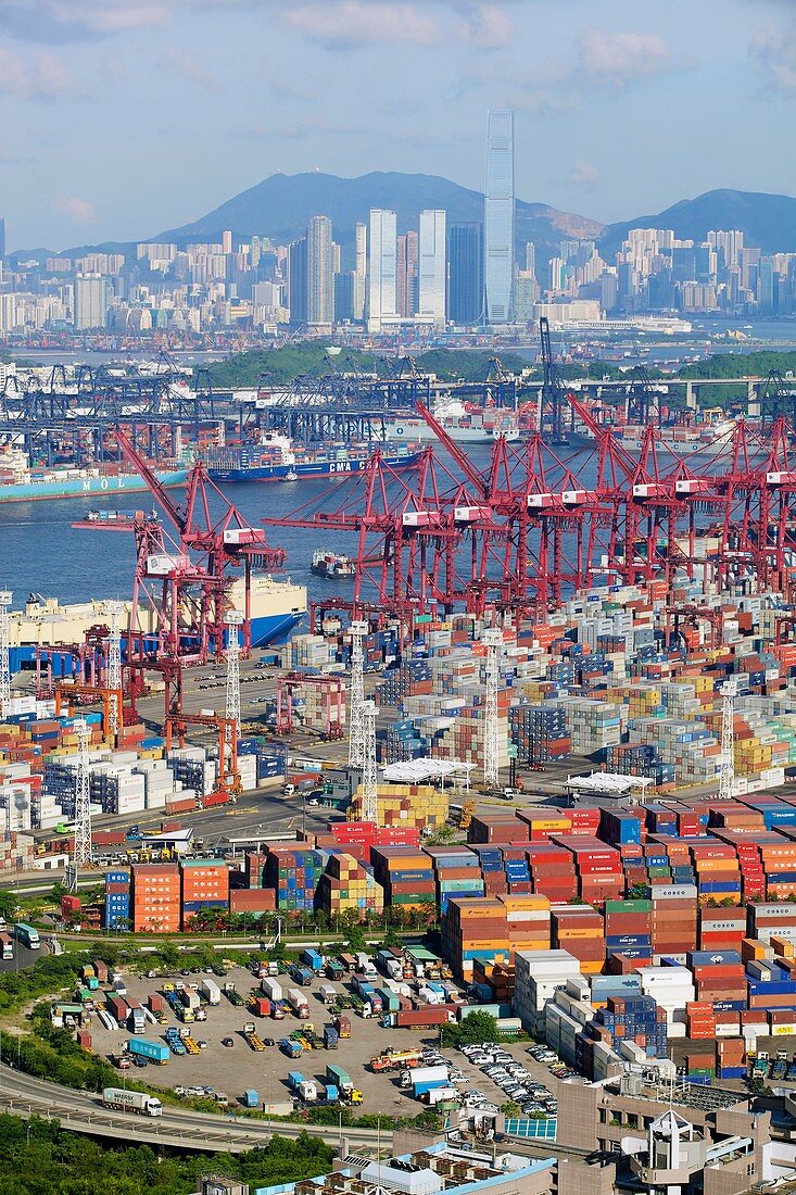 Container port,Hong Kong