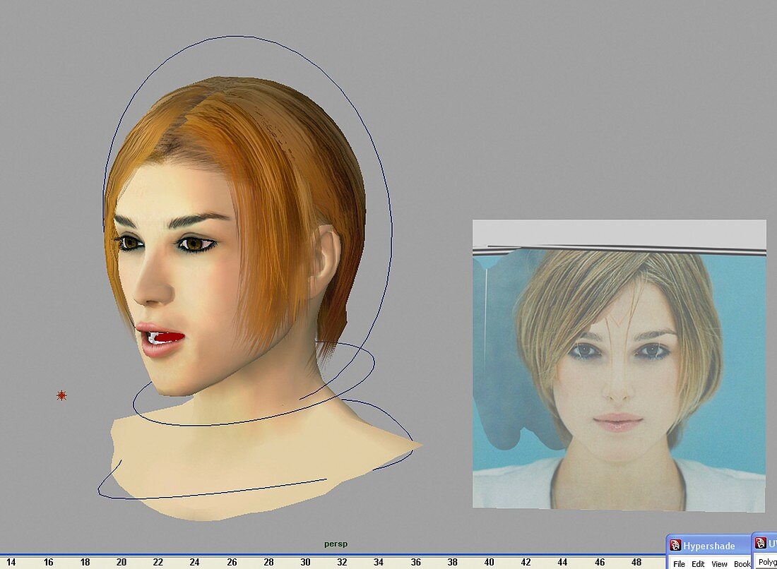 3D virtual avatar construction