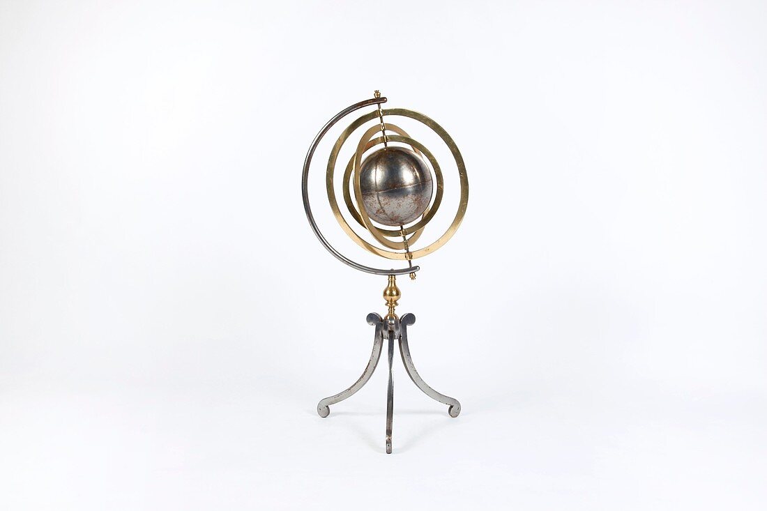 19th Century armillary sphere