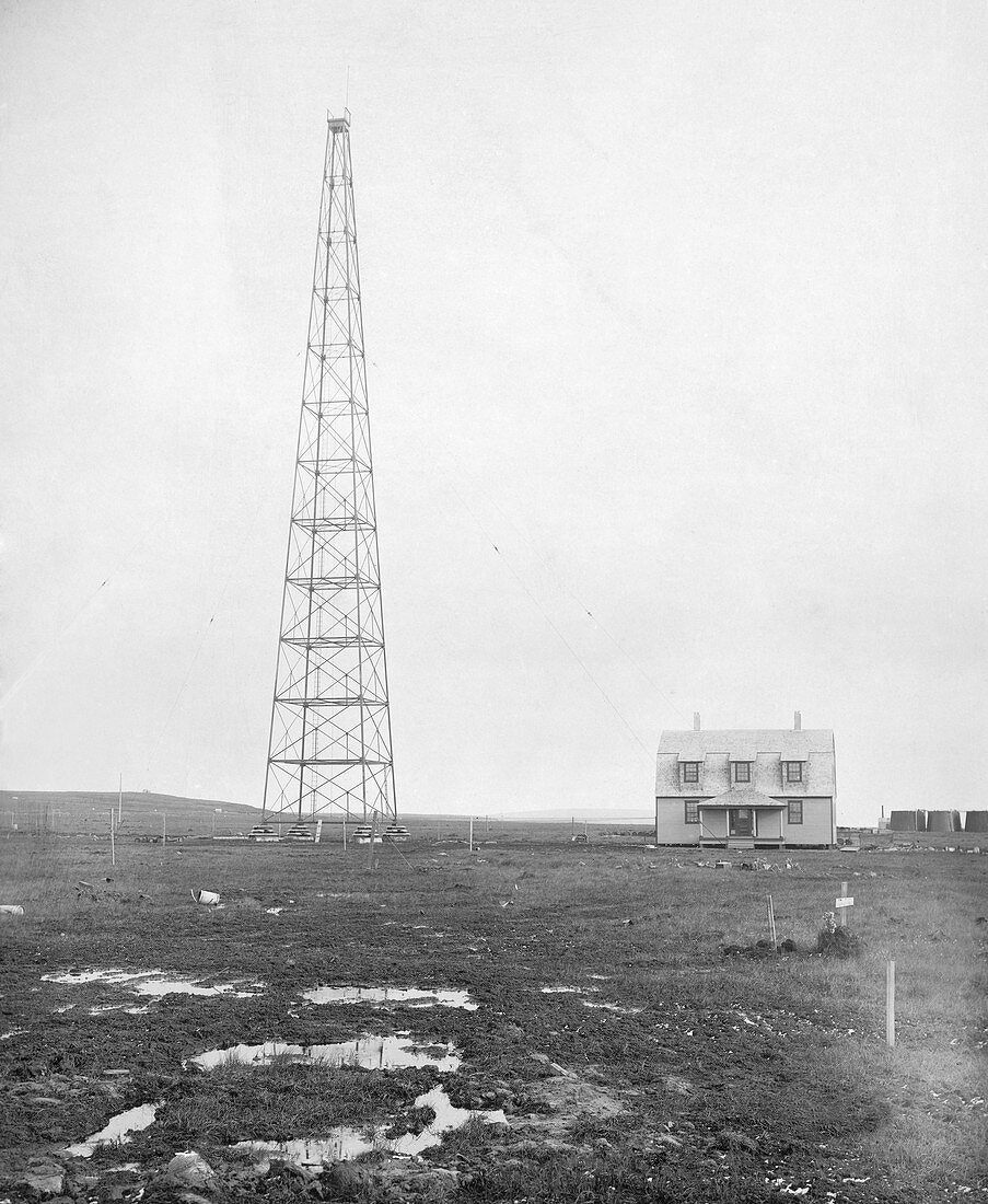 Radio antenna,1916