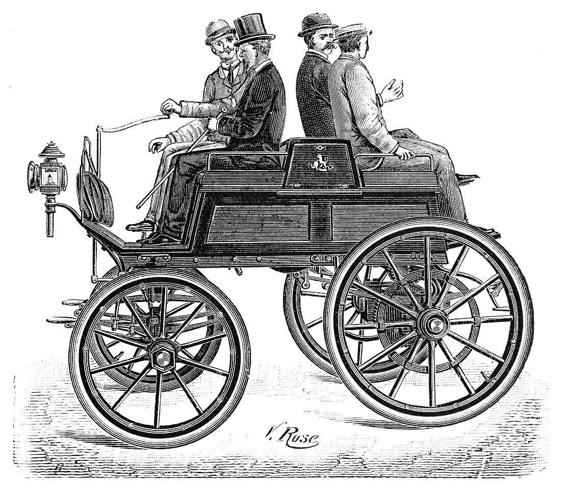 Lefebvre petrol car,1897