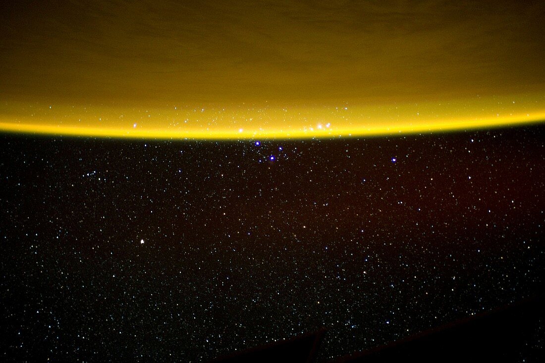Earth's atmosphere,ISS image