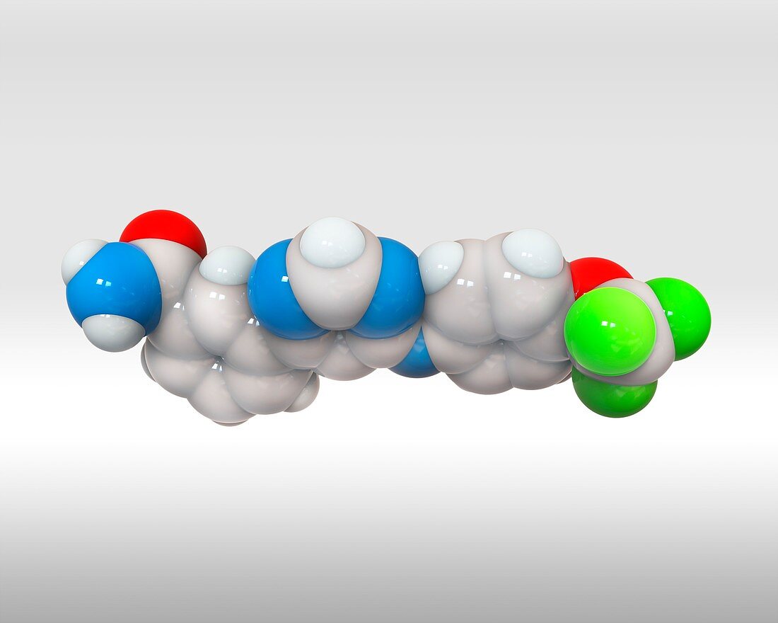 GNF-2 kinase inhibitor,molecular model