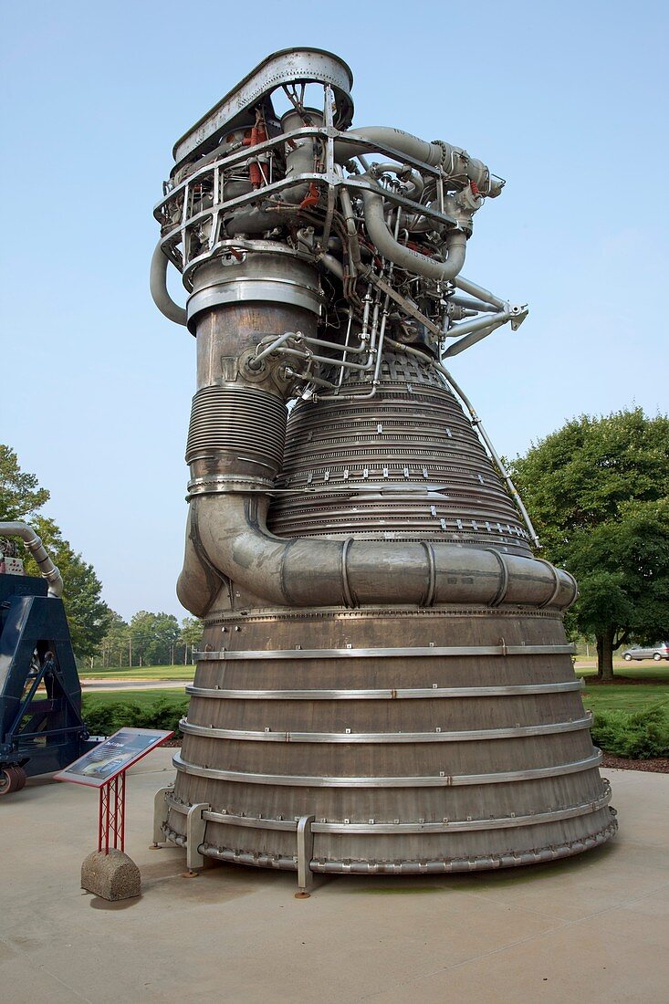 Saturn V rocket's F-1 engine