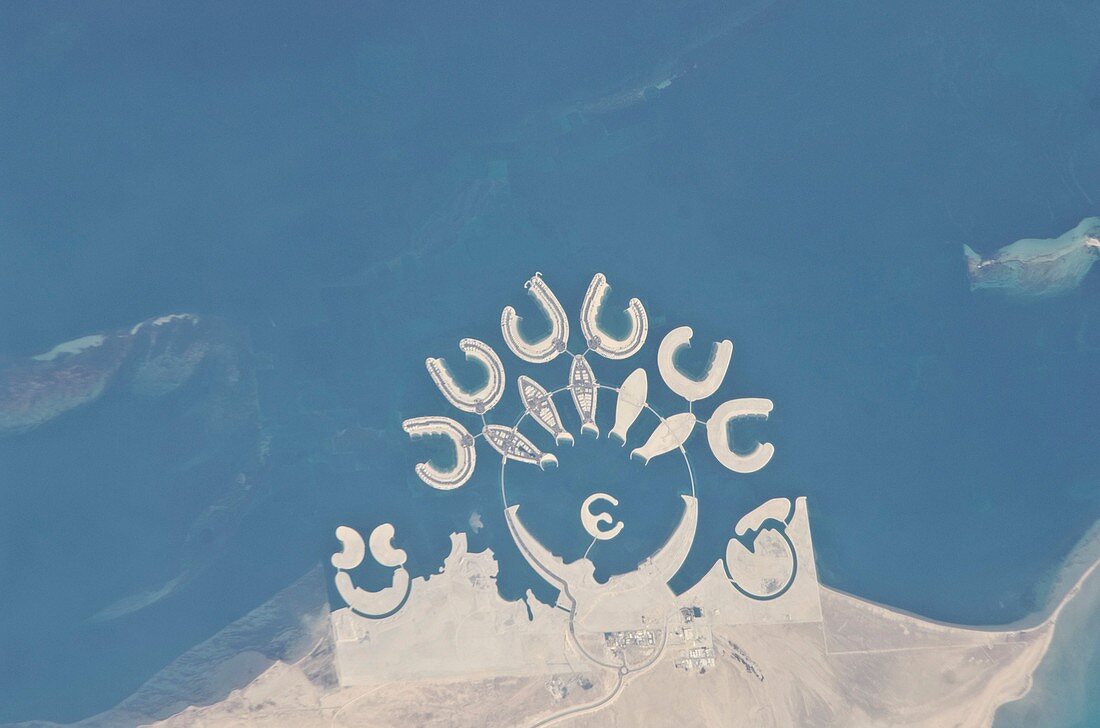 Durrat Al Bahrain,ISS image