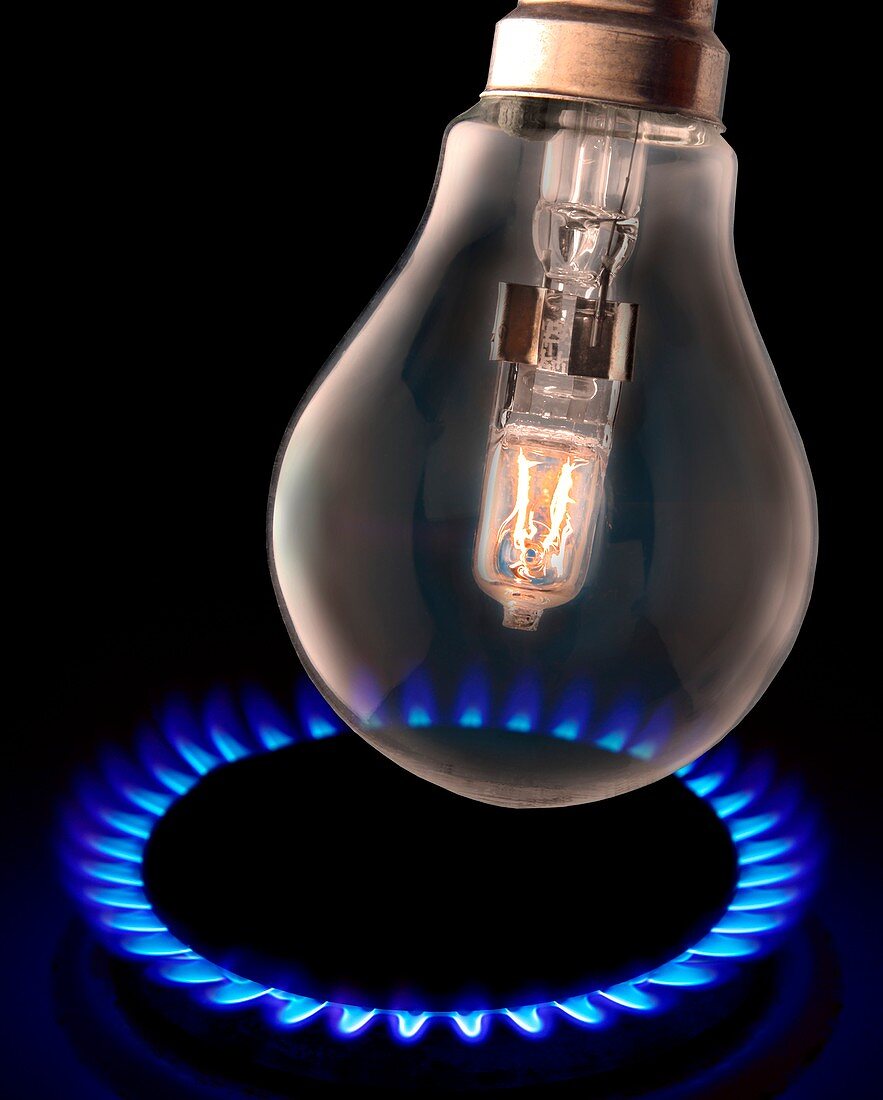 Energy use,conceptual image