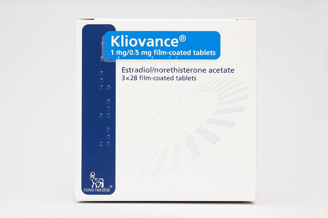 Kliovance HRT drug