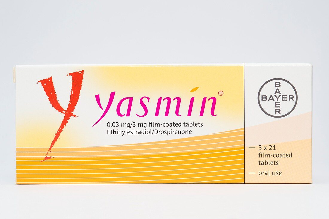Yasmin contraceptive pill
