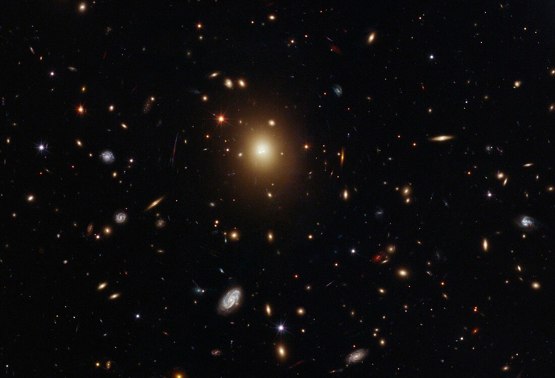 Galaxy cluster Abell 2261,HST image