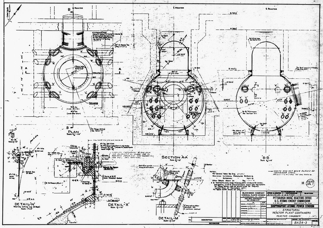 Nuclear power plant components,diagram