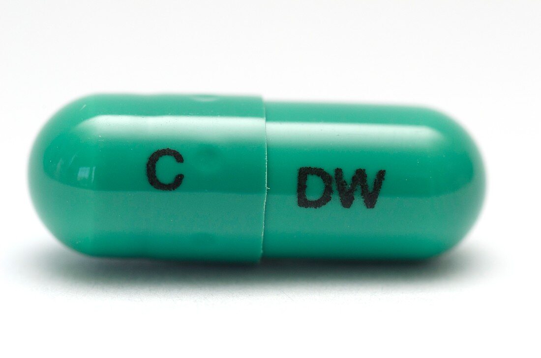 Doxycycline drug capsule